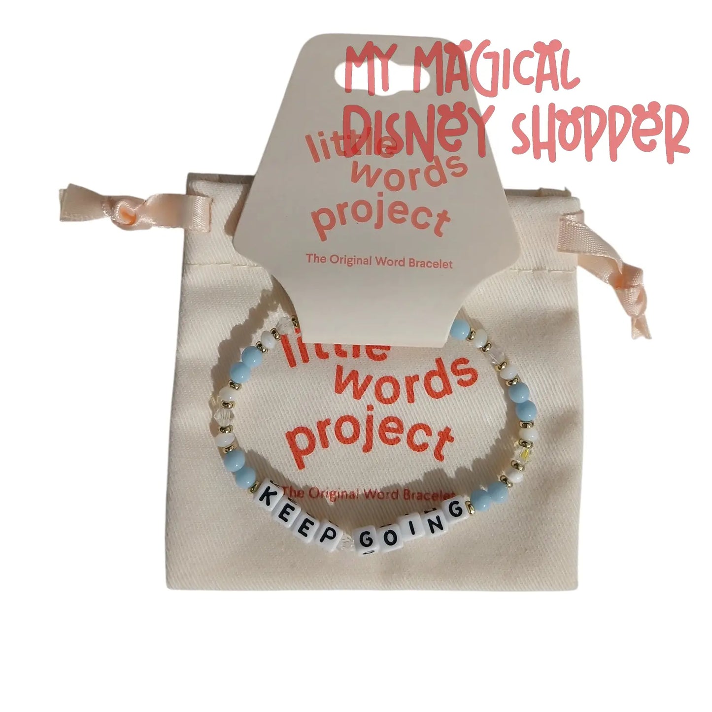LOCATION Little Words Project "Keep Going" Bracelet
