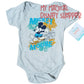 Disney Baby 3 Piece Mickey Surfing Onesies