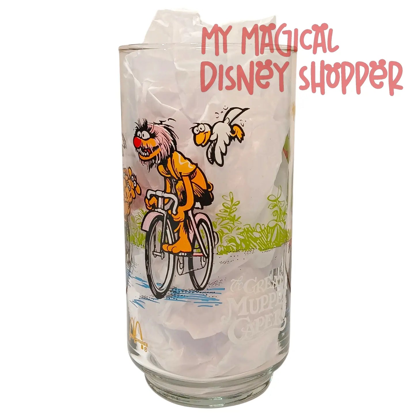 Vintage McDonald's 1981 The Great Muppet Caper Glasses