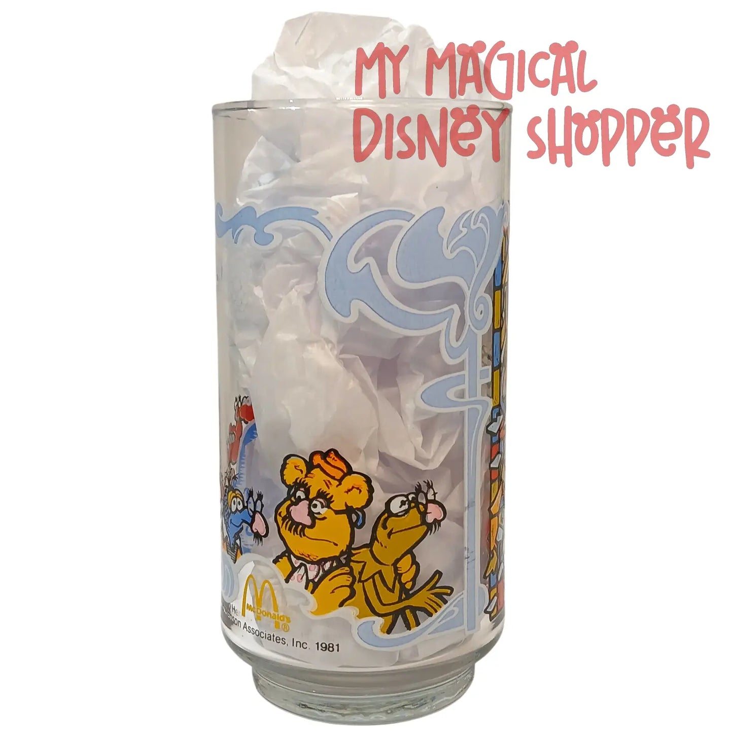 Vintage McDonald's 1981 The Great Muppet Caper Glasses