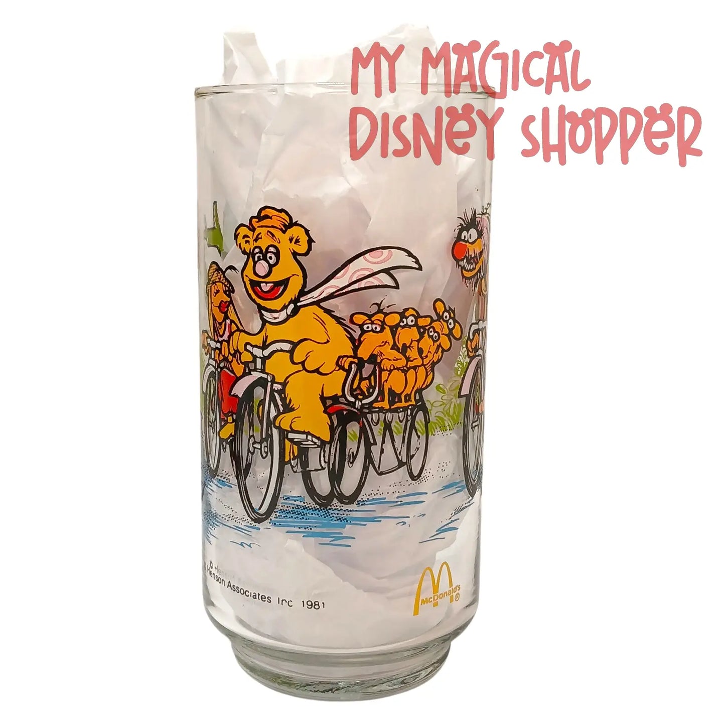 Vintage McDonald's 1981 The Great Muppet Caper Glasses