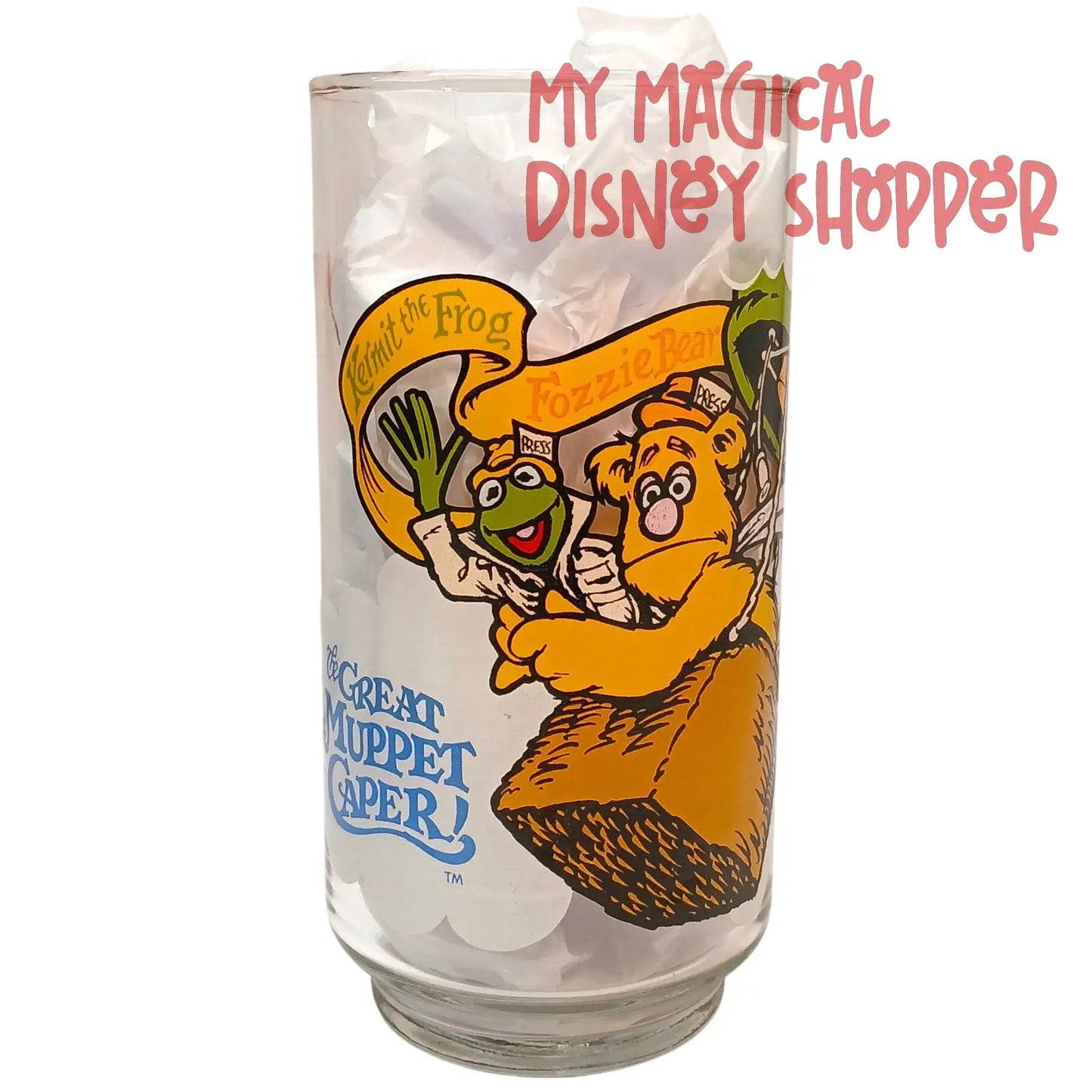 Vintage McDonald's 1981 The Great Muppet Caper Glasses