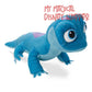 Bruni Salamander Fire Spirit Frozen 2 Plush - Gently Used
