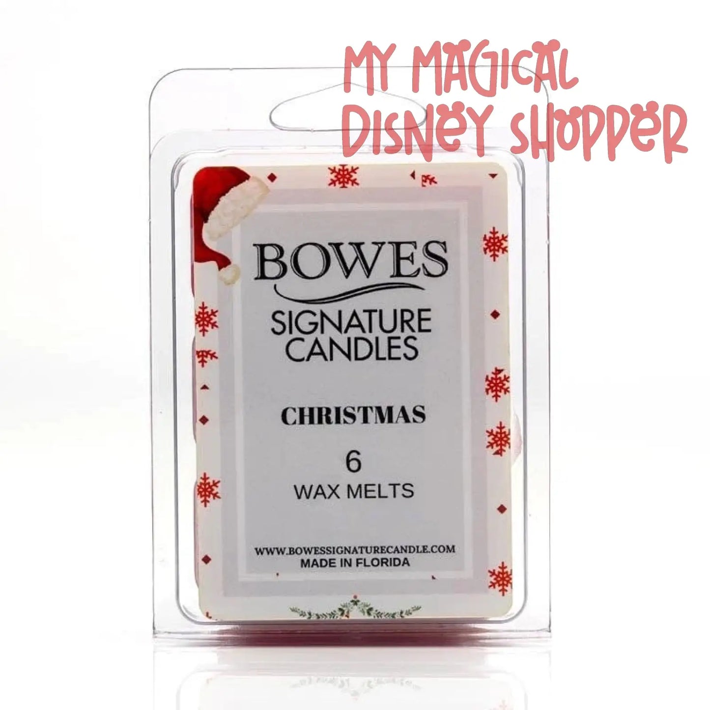 Christmas Wax Candle Melt - Bowes Signature Candles