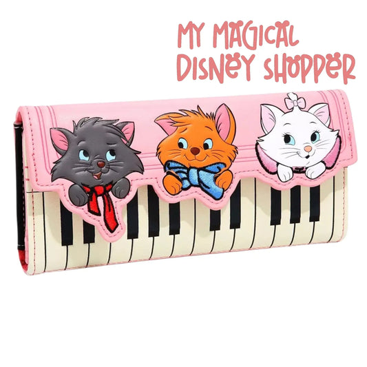 Loungefly Disney The Aristocats Piano Wallet
