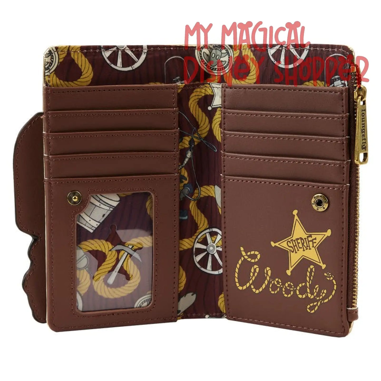 Loungefly Toy Story Woody's Roundup Puppet Wallet