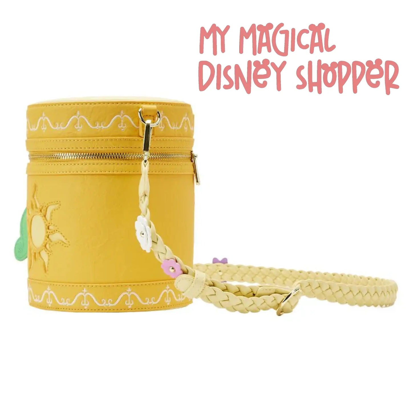 Loungefly x Stitch Shoppe Rapunzel's Lantern Glow Crossbody Bag