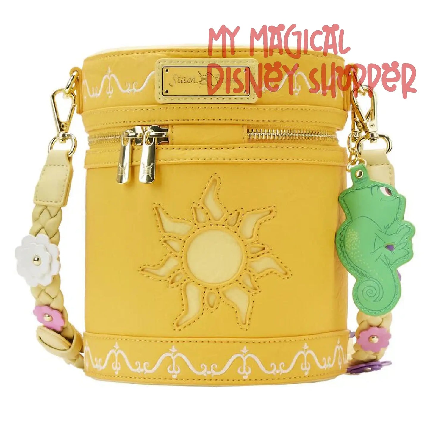 Loungefly x Stitch Shoppe Rapunzel's Lantern Glow Crossbody Bag