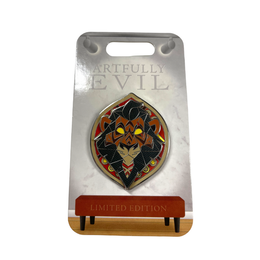 Scar Artfully Evil Limited Edition Pin - LE 3000 - The Lion King