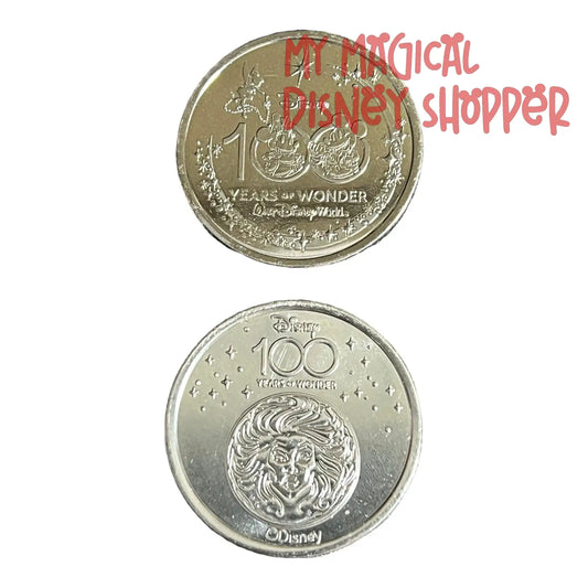 Madame Leota Disney 100 Silver Medallion - The Haunted Mansion