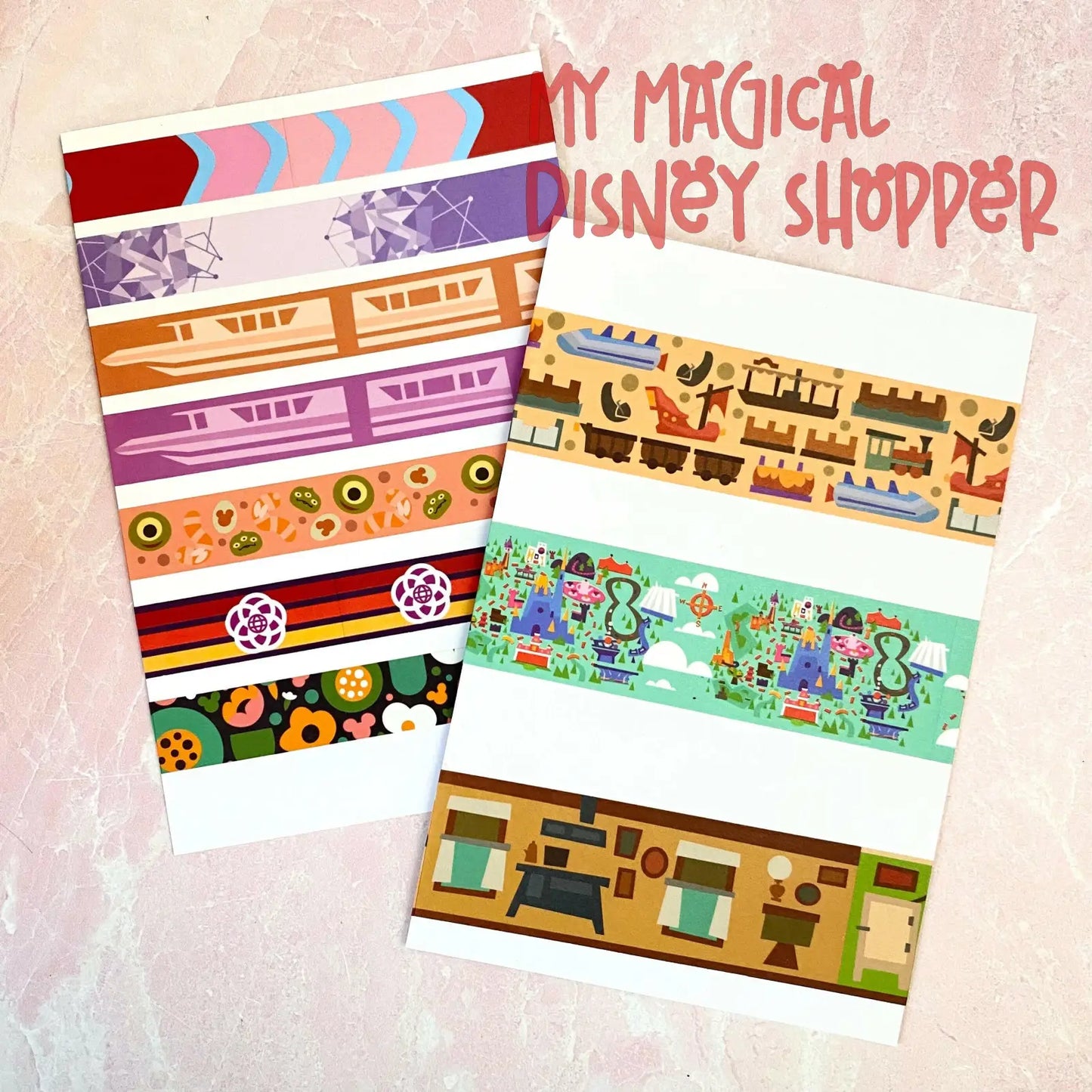 EPCOT-Inspired Washi Tape
