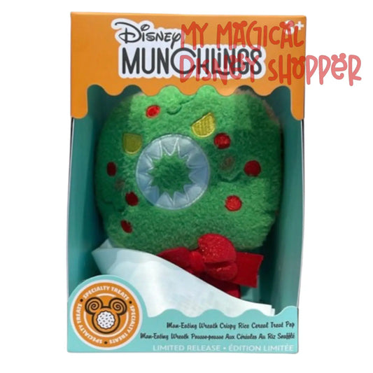 Man Eating Wreath Munchlings Plush Nightmare Before Christmas Plush
