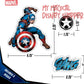 Marvel Captain America Vinyl Waterproof Decals - Set of 3