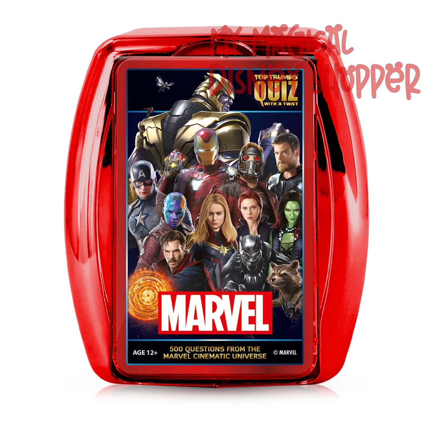 Marvel Cinematic Universe Top Trumps Quiz Game