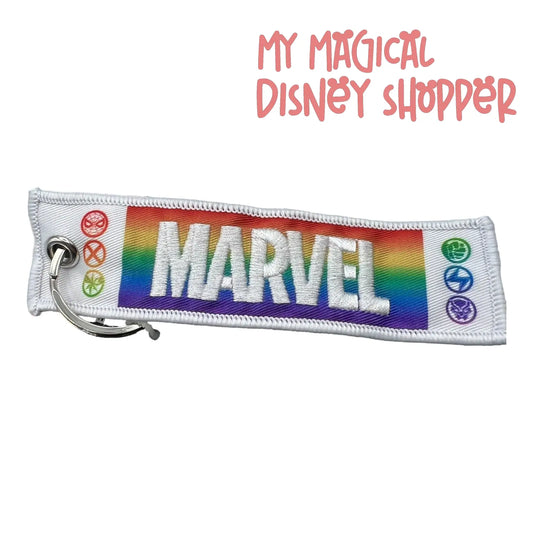 Marvel Pride Fabric Keychain