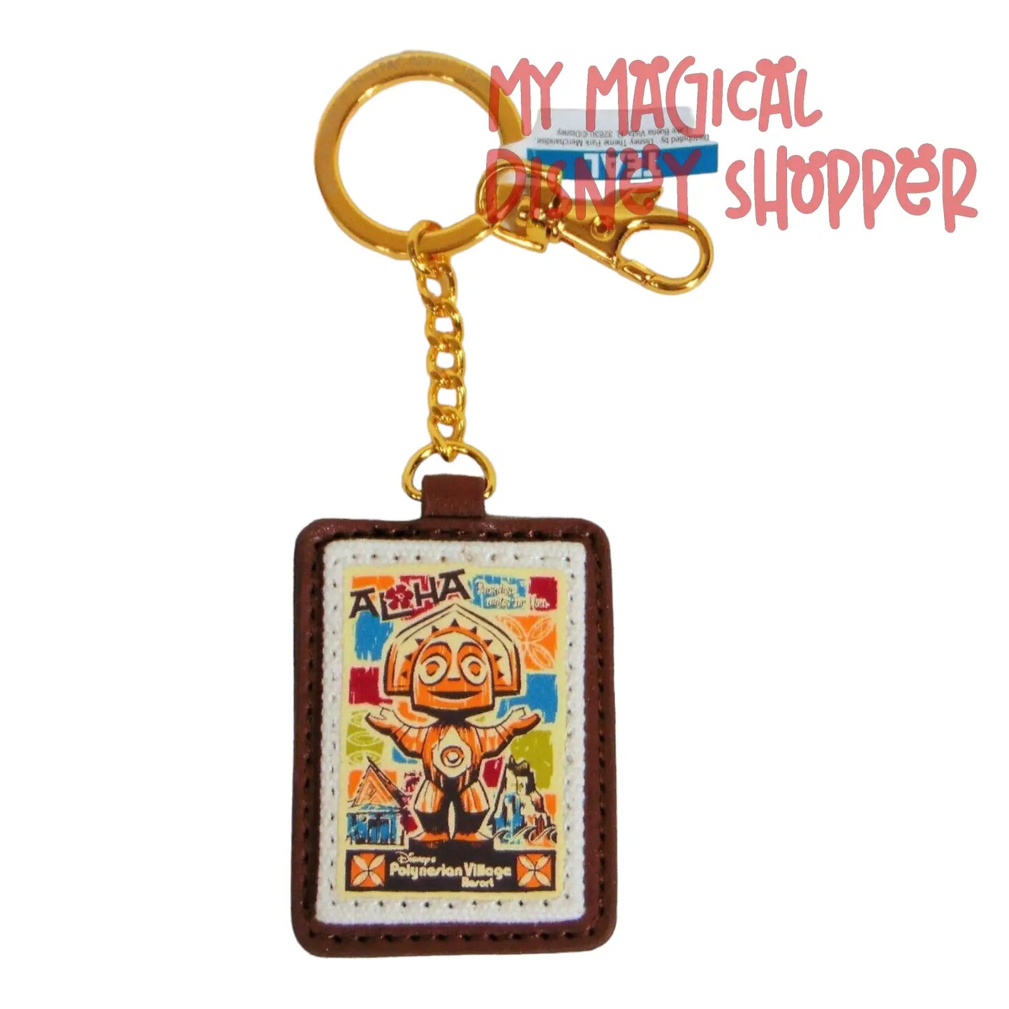 Maui Polynesian Village Resort Tiki Aloha Keychain