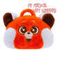Mei Disney Pixar Turning Red Baby Blanket and Plush Bag
