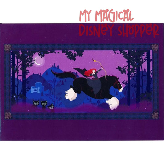 Merida Brave "Choose Your Destiny" Wonderground Gallery Postcard - Ashley Taylor