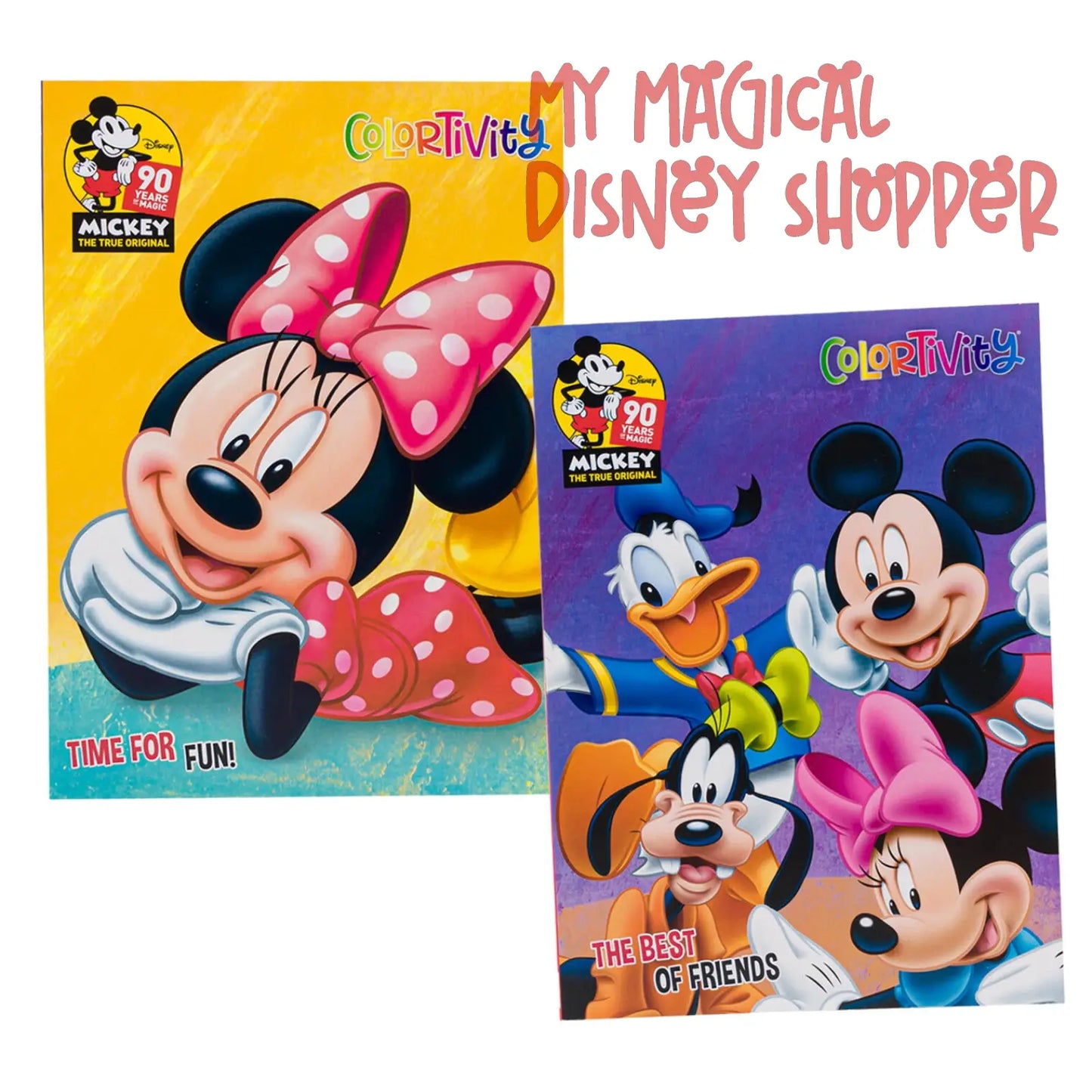 Mickey and Minnie Coloring Book - 64 Pages