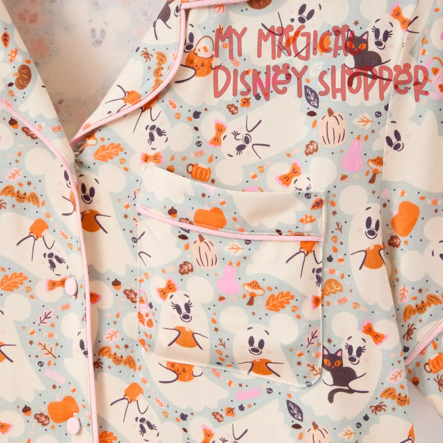 Mickey and Minnie Mouse Cutie Ghost Sleep Set for Women