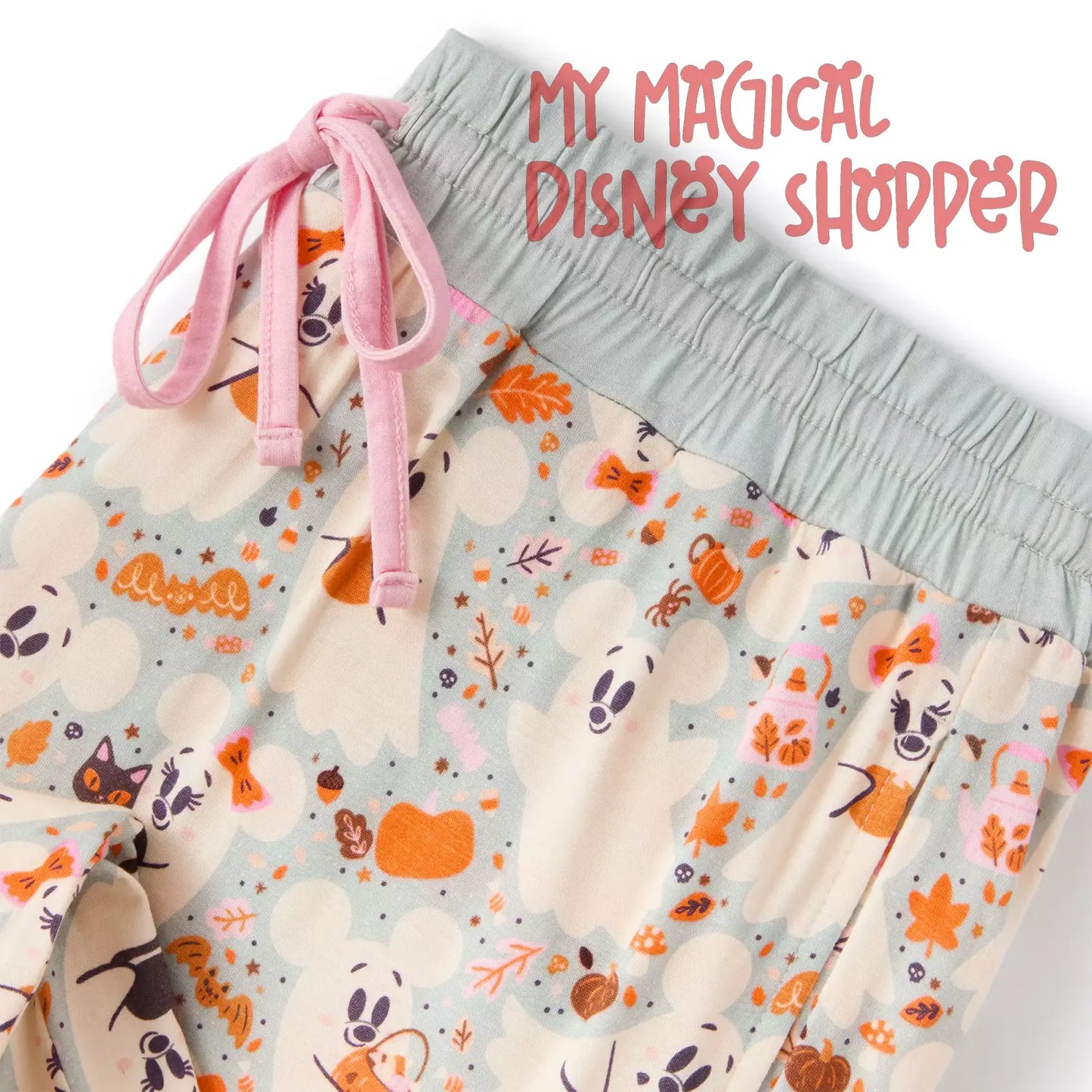 Mickey and Minnie Mouse Cutie Ghost Sleep Set for Women