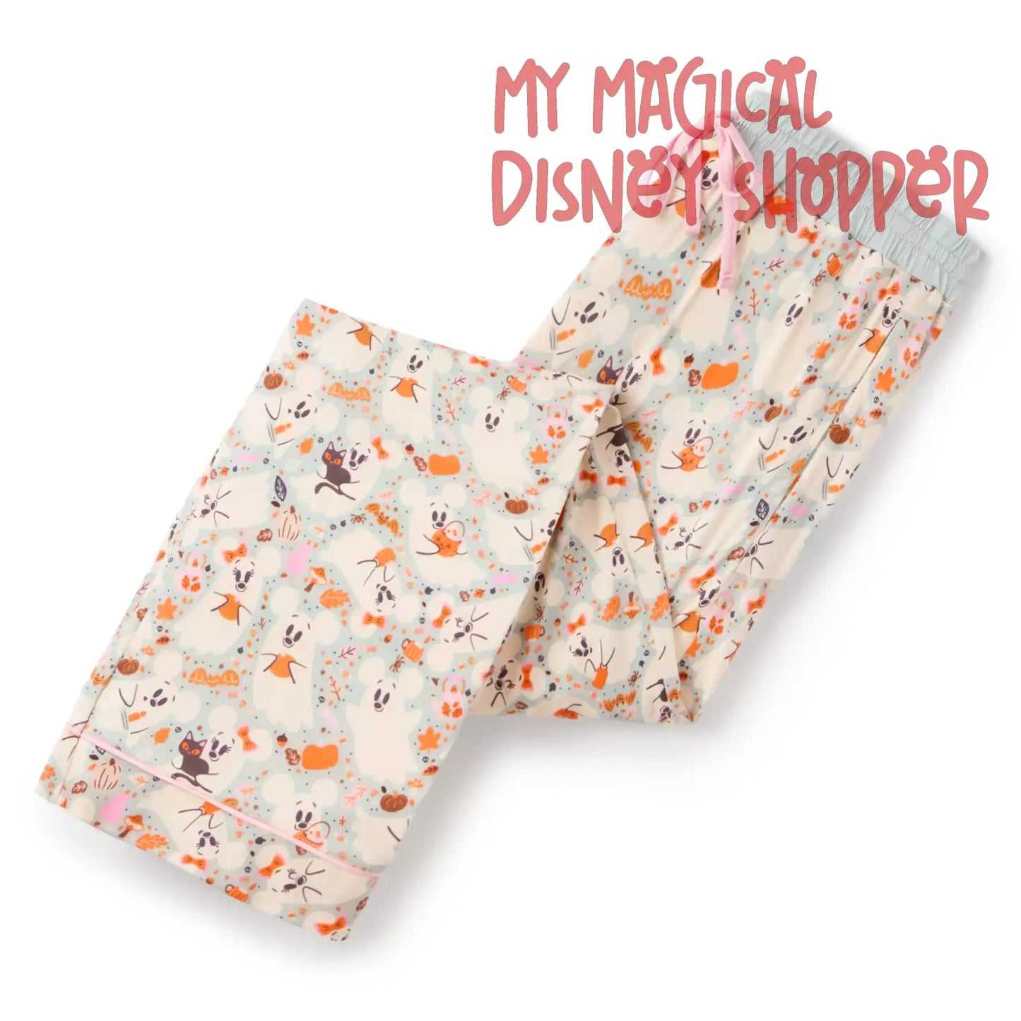 Mickey and Minnie Mouse Cutie Ghost Sleep Set for Women