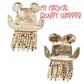 Mickey and Minnie Mouse Ghost Disney BaubleBar Earrings