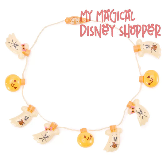 Mickey and Minnie Mouse Halloween Glow Necklace