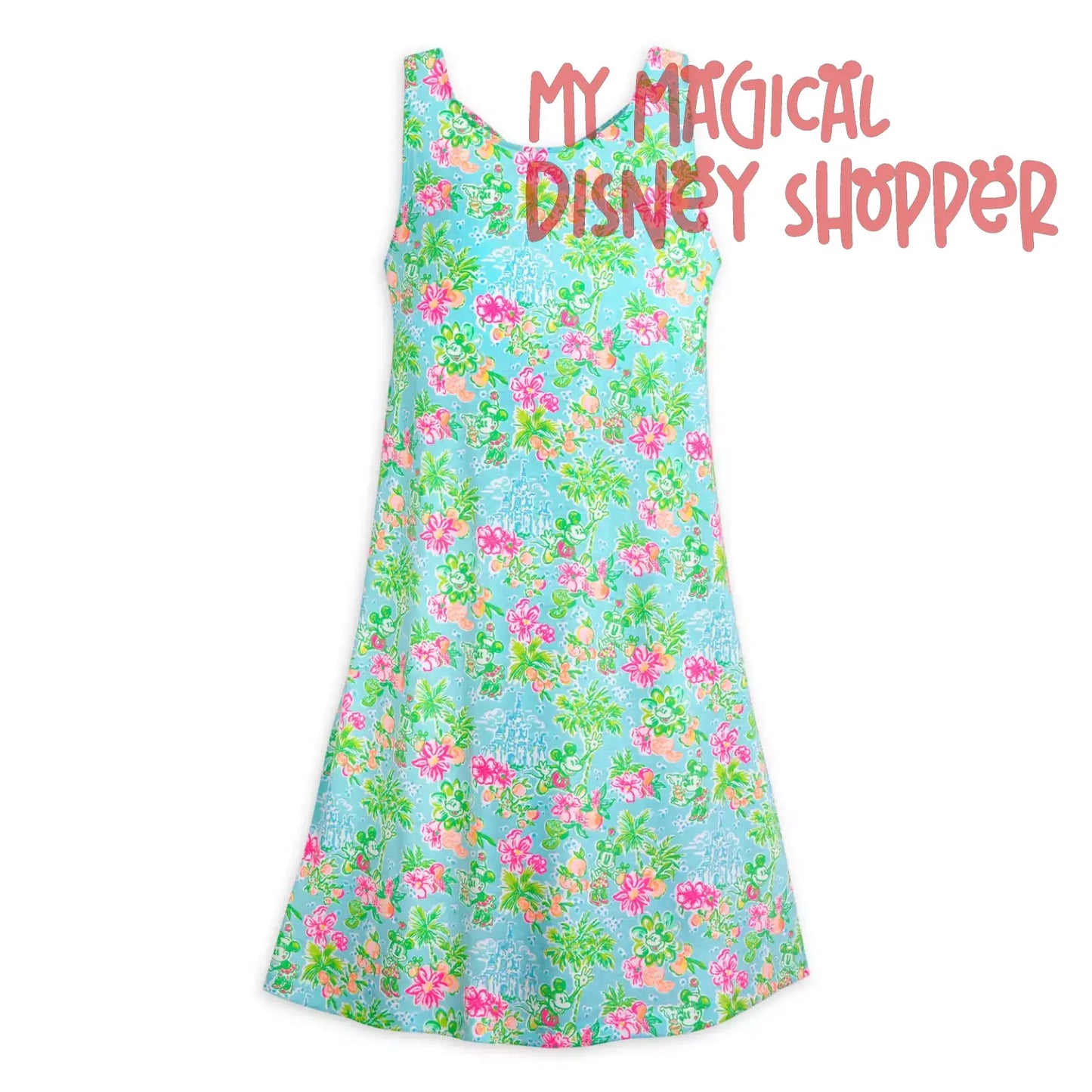 Mickey and Minnie Mouse Kristen Swing Dress for Women by Lilly Pulitzer – Walt Disney World
