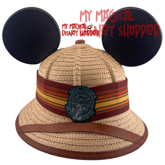Mickey Expert Explorer Wicker Ears Hat