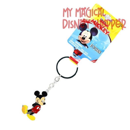 Mickey Figural Metal Keychain