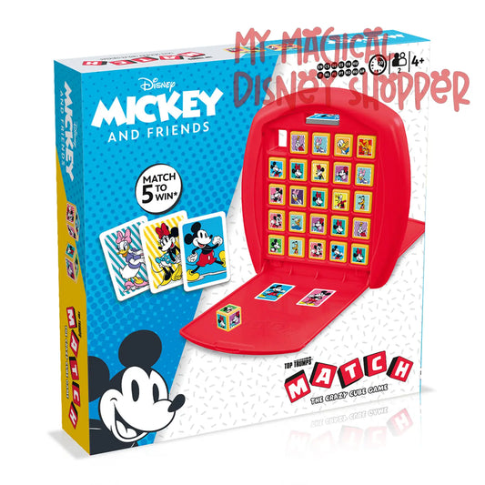 Mickey & Friends Top Trumps Match - The Crazy Cube Game