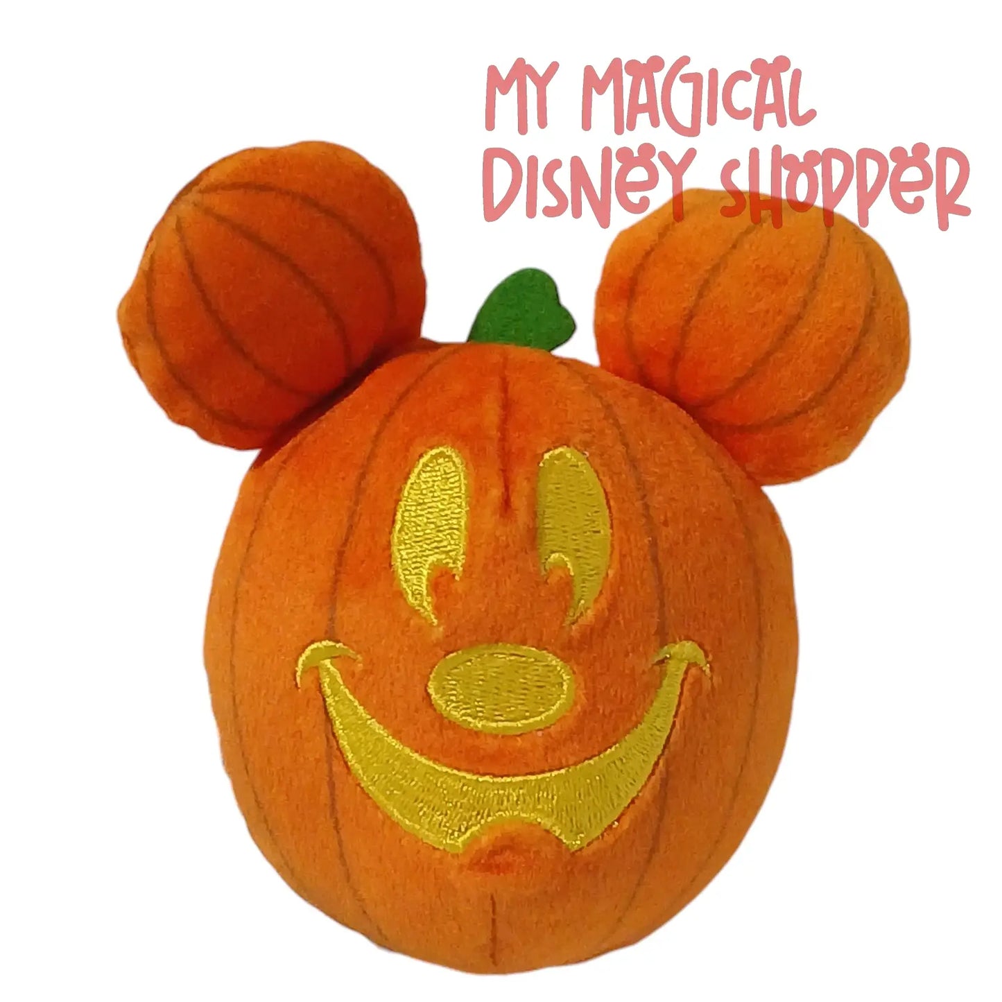 Mickey Jack-O-Lantern Halloween Mini Plush Accessory DIY Own Headband