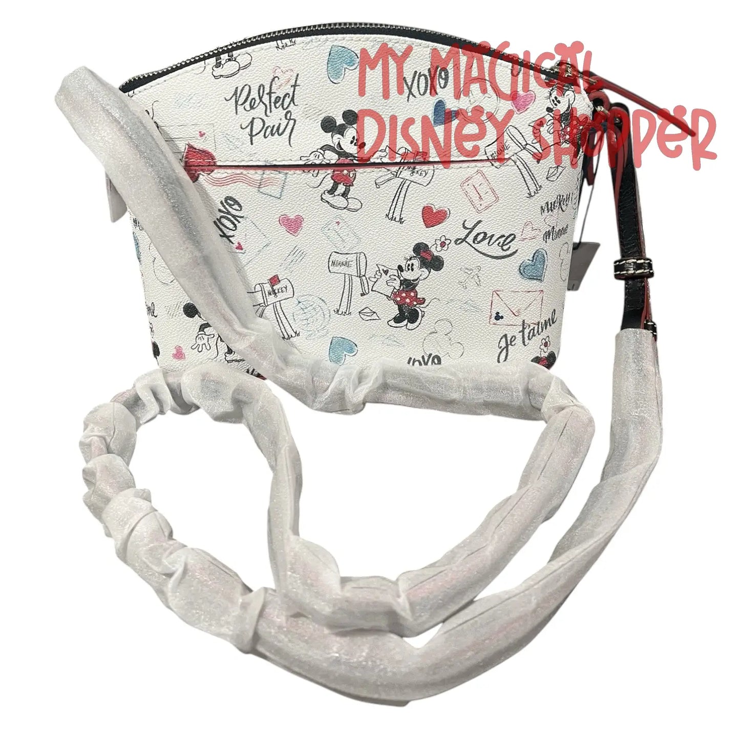 Mickey & Minnie Sweethearts Crossbody by Dooney & Bourke