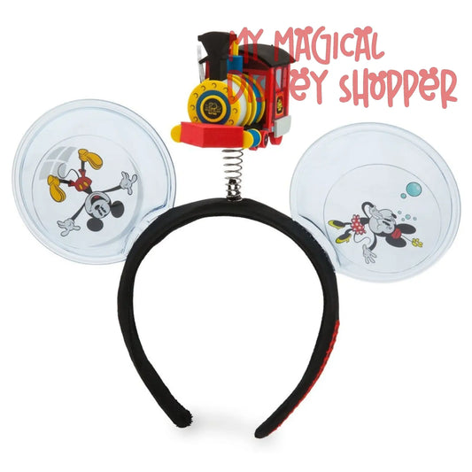Mickey & Minnie's Runaway Railway Ears Headband