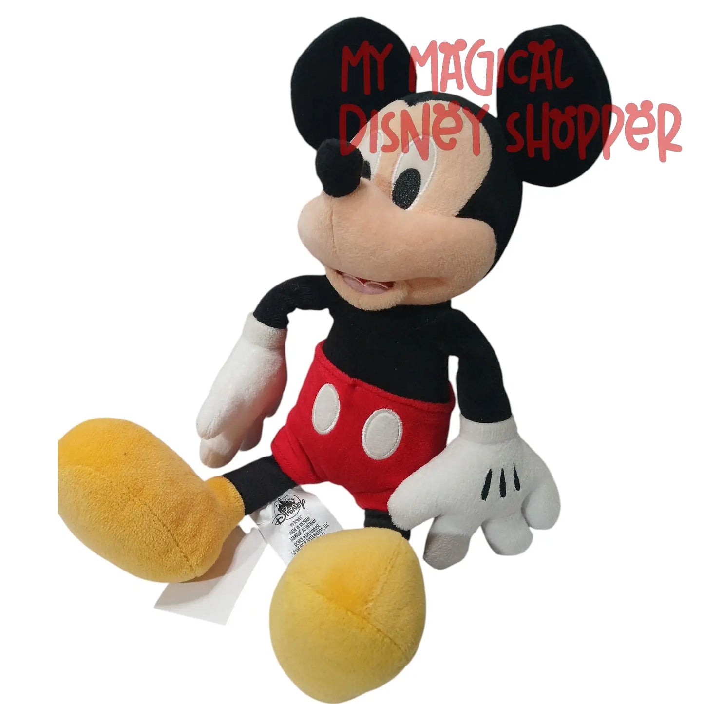 Mickey Mouse 11" Child Plush Toy - Vintage