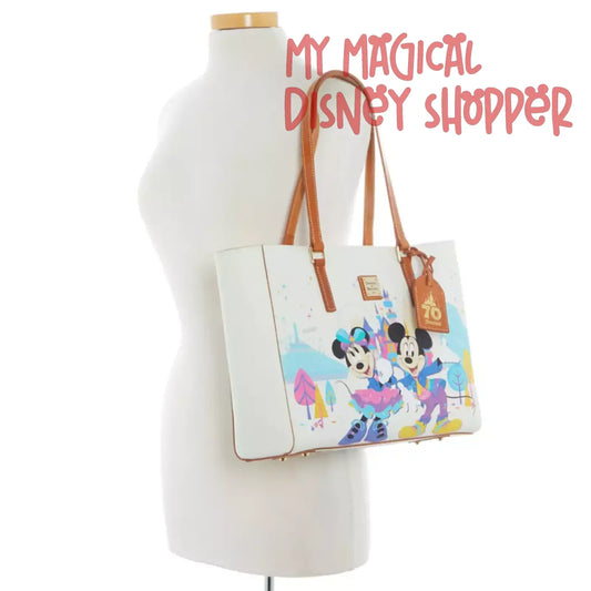 Mickey Mouse and Friends Dooney & Bourke Tote Bag – Disneyland 70th Anniversary