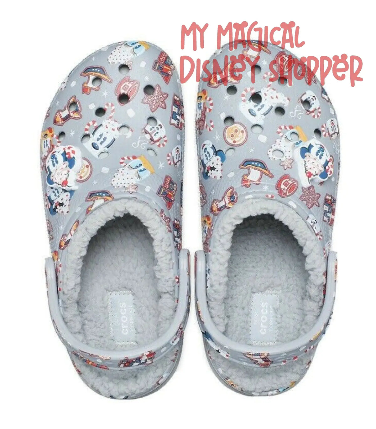 Mickey Mouse and Friends Holiday Christmas Clogs for Adults  display picture 1