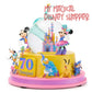 Mickey Mouse and Friends Light-Up Musical Snowglobe – Disneyland 70th Anniversary