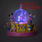 Mickey Mouse and Friends Light-Up Musical Snowglobe – Disneyland 70th Anniversary