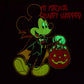 Mickey Mouse Back to Front Glow-in-the-Dark Halloween T-Shirt for Women