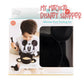 Mickey Mouse Black Silicone First Feeding Set