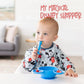Mickey Mouse Blue Silicone First Feeding Set