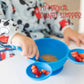 Mickey Mouse Blue Silicone First Feeding Set