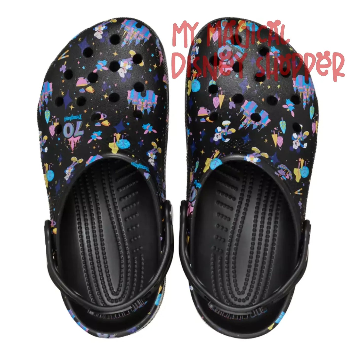 Mickey Mouse Clogs for Adults by Crocs – Disneyland 70th Anniversary