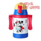 Mickey Mouse Collection Insulated Bottle with Handle and One-Touch Flip Top Lid - Toddler Collection