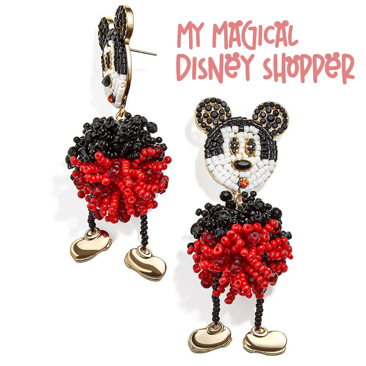 Mickey Mouse Disney Earrings By BaubleBar
