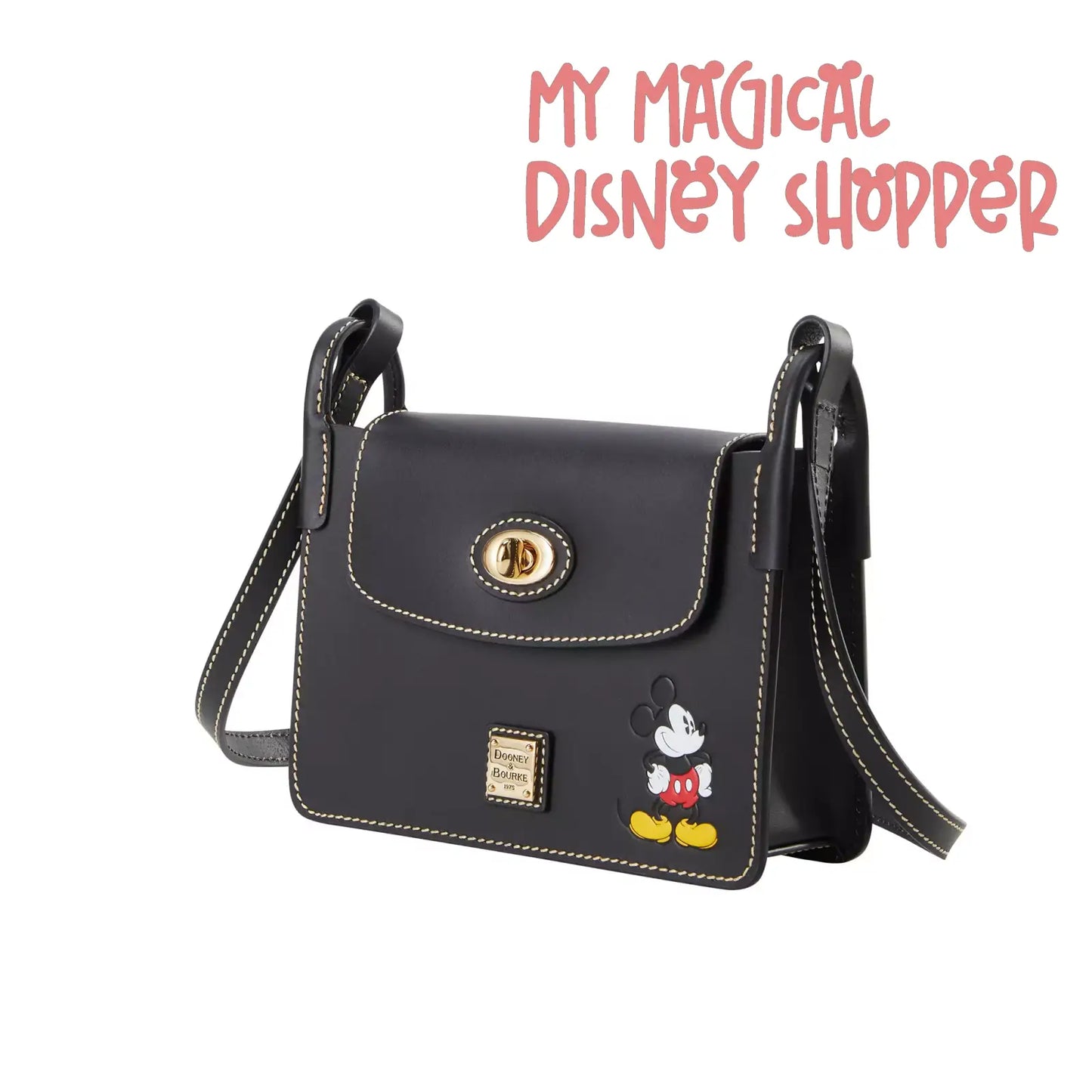 Mickey Mouse Dooney & Bourke Pinky Crossbody Bag