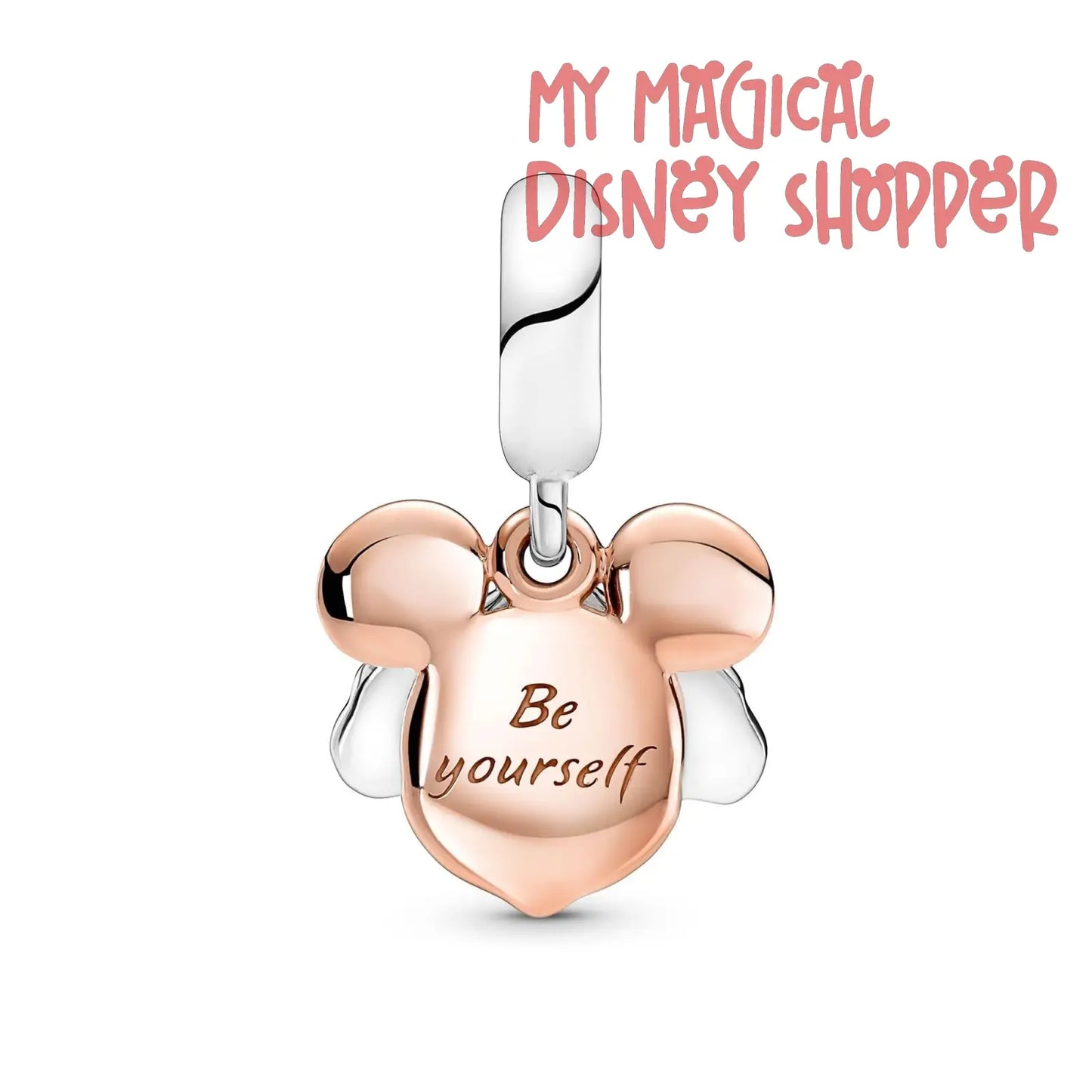 Mickey Mouse Double Dangle Pandora Charm
