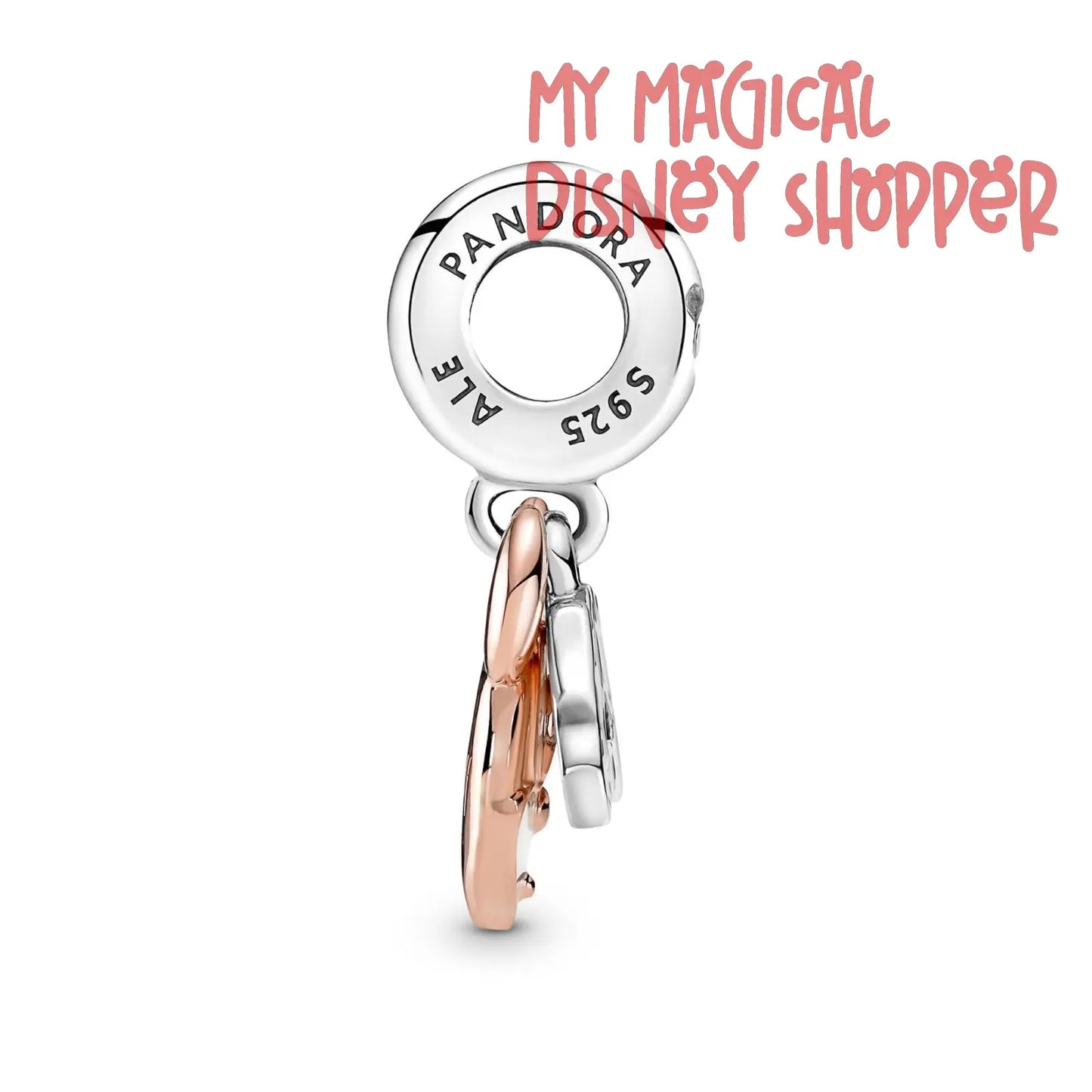 Mickey Mouse Double Dangle Pandora Charm